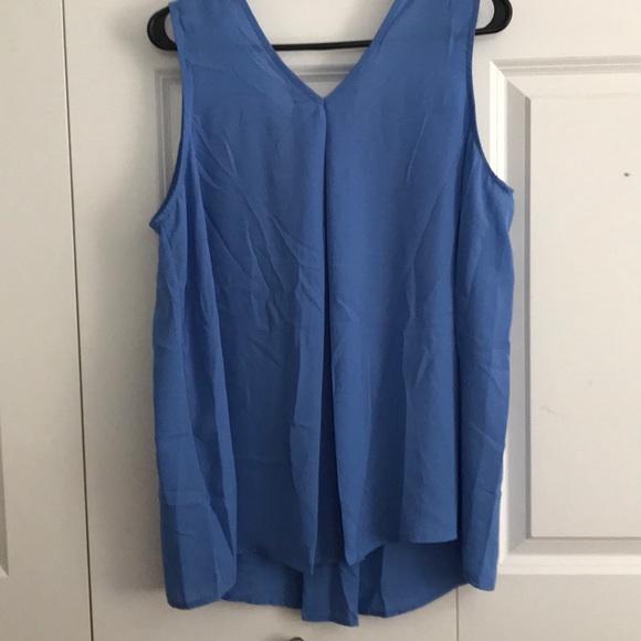 NWT Violet + Claire sky blue Flowy tank! - Picture 4 of 5